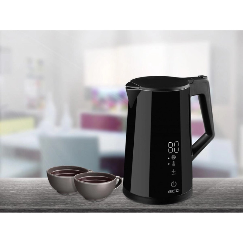 Чайник ECG RK 1893 Digitouch Black