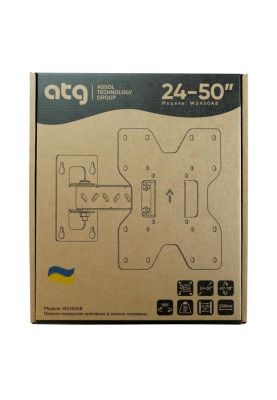 Кронштейн ATG W2450AB (24"-50" Похило-Поворотний-Одноричажний)
