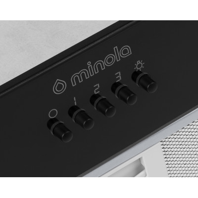 Витяжка Minola HBI 52621 BL GLASS 700 LED (повновбудована)