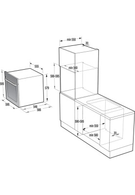 Духова шафа Gorenje BO798S38BG
