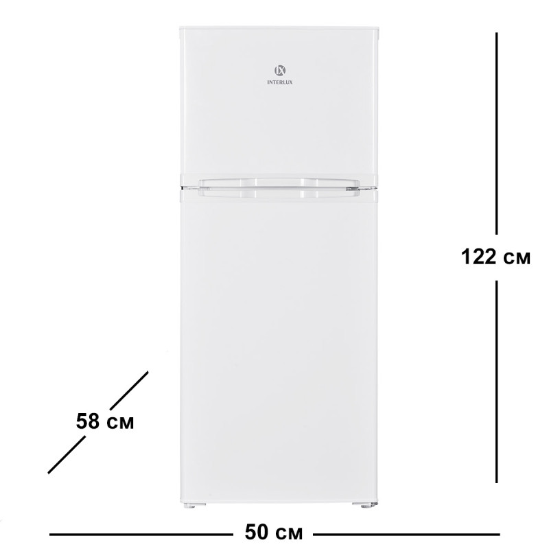 Холодильник INTERLUX ILR-0155W (1,22 м, білий)