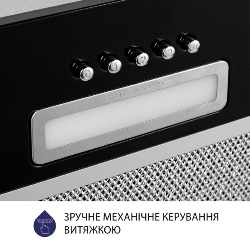Витяжка Minola HBI 5614 BL 1000 LED (повновбудована)