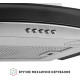 Витяжка Perfelli Grassi 6HMX INOX купольна зі склом