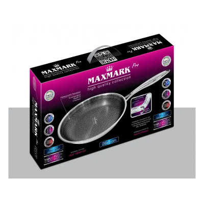 Сковорідка MAXMARK MK-HC6726 Triply 26см б/кр
