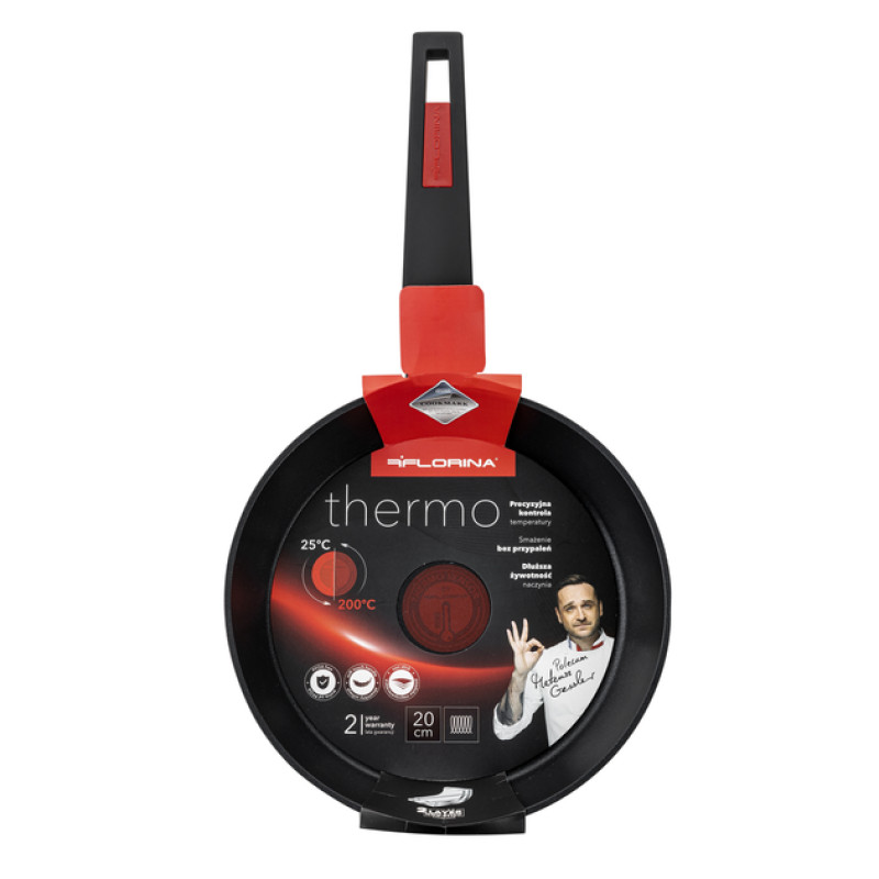 Сковорідка FLORINA 1P8901 THERMOSENSOR 20см б/кр