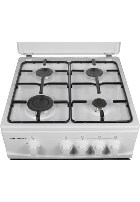 Плита газова Milano ML55 G1 /01+біла (50х50)