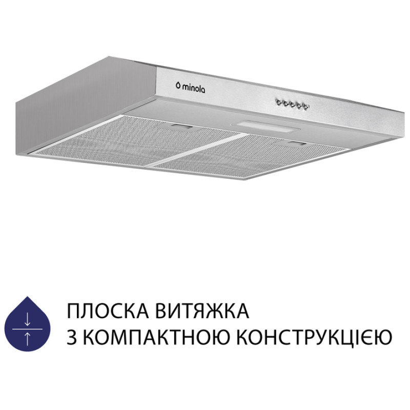 Витяжка Minola HPL 504 I (плоска)