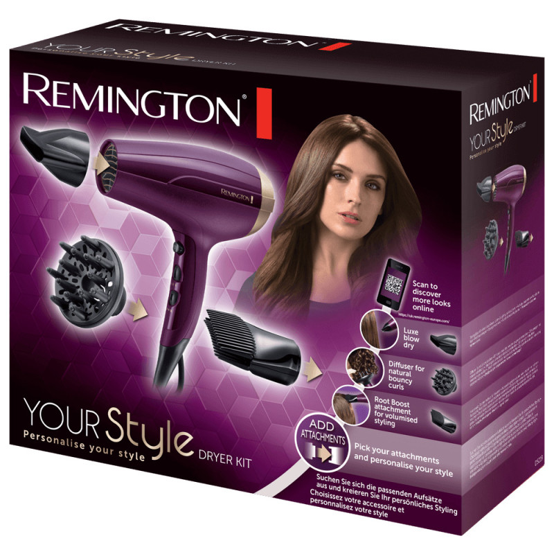 Фен Remington D5219 дифузор, щітка