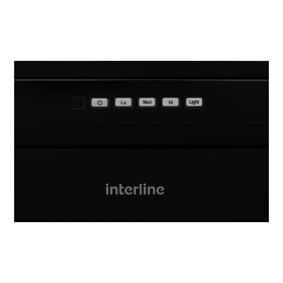 Витяжка  INTERLINE BOXGLASS BL A/60 PB/2/T повновбудована (52см, 1200куб)