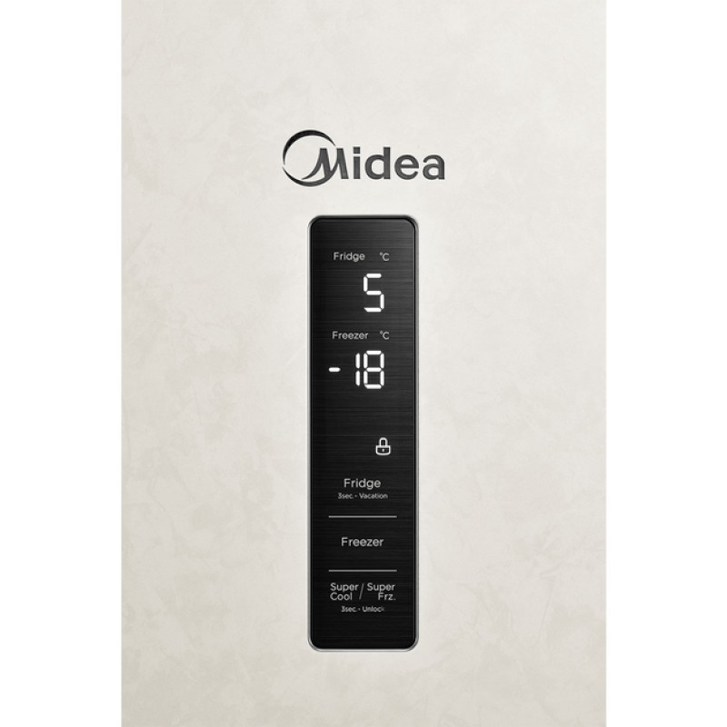 Холодильник MIDEA MDRB470MGF33OM (бєжевий, дисплей)
