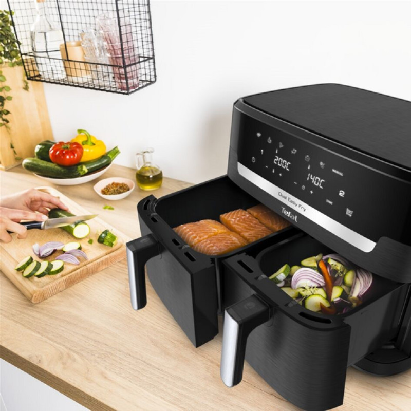 Мультипіч-фритюрниця Tefal EY9428E0 Dual Easy Fry XXL (11л)