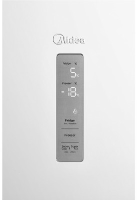 Холодильник MIDEA MDRB470MGF01O (білий, дисплей)