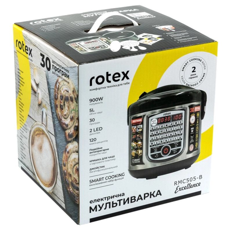 Мультиварка Rotex RMC505-B Excellence
