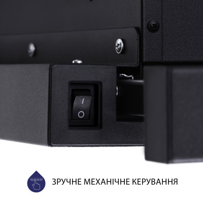 Витяжка Minola HTL 6614 BL 1000 LED (телескопічна)