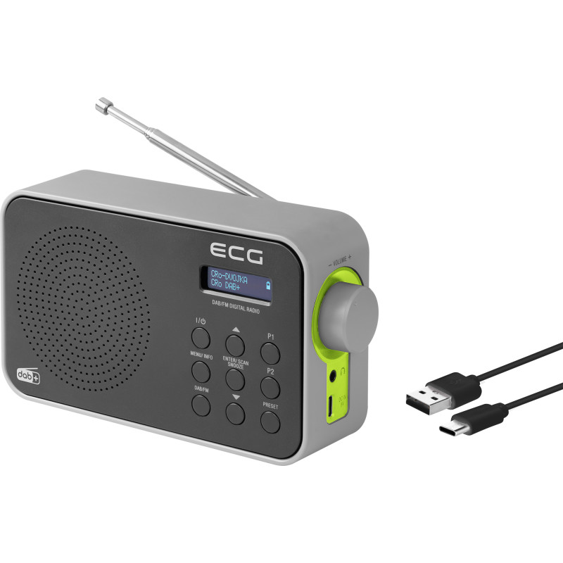 Радіоприймач ECG RD 110 DAB Black