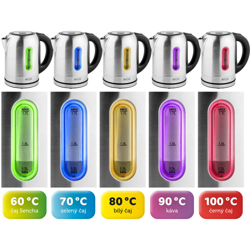 Чайник ECG RK 1785 Colore