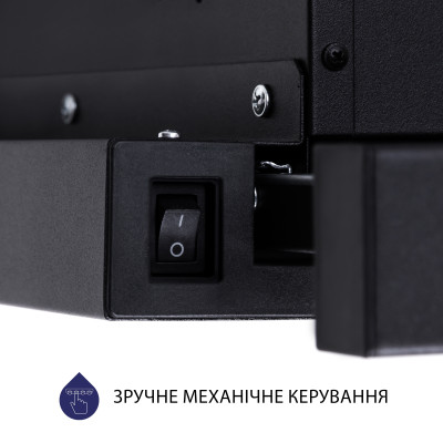 Витяжка Minola HTL 6214 BLF 700 LED (телескопічна)
