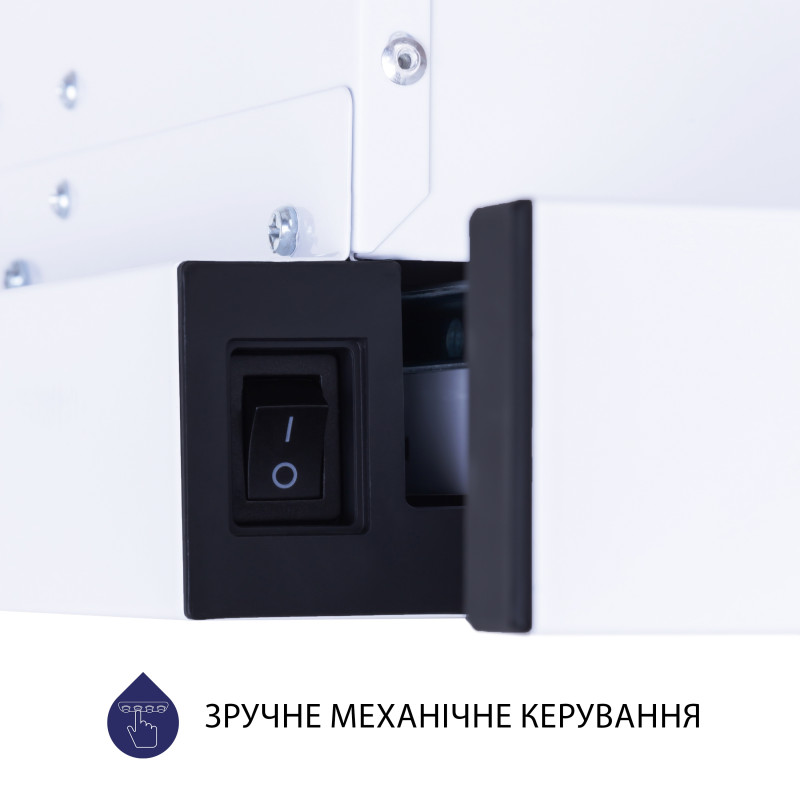Витяжка Minola HTL 6614 WH 1000 LED (телескопічна)