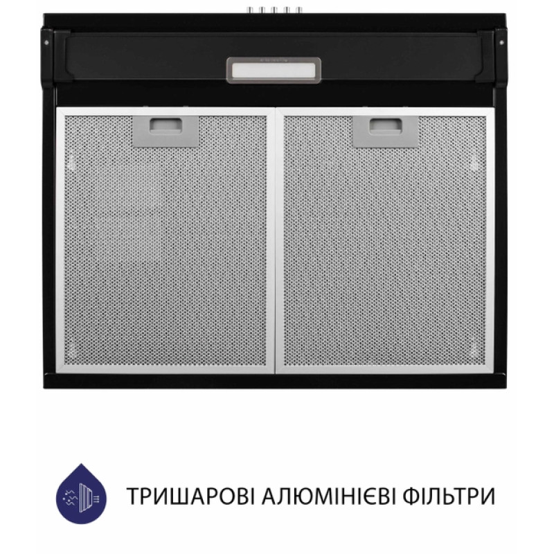 Витяжка Minola HPL 614 BL (плоска)