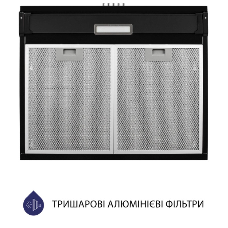 Витяжка Minola HPL 514 BL (плоска)