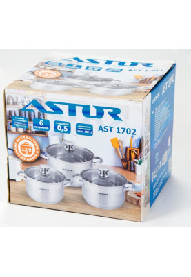 Набір посуду Astor AST1702 (6пр)