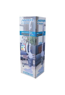 Порохотяг Astor VC1932WG (стіковий, шнур 5м) білий