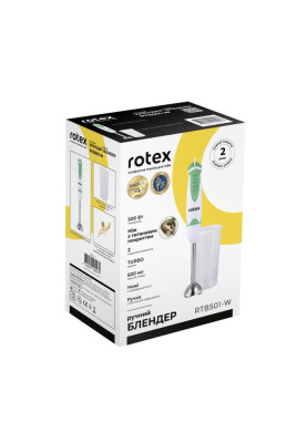Блендер Rotex RTB501-W (погружний, міксер, спінювач)