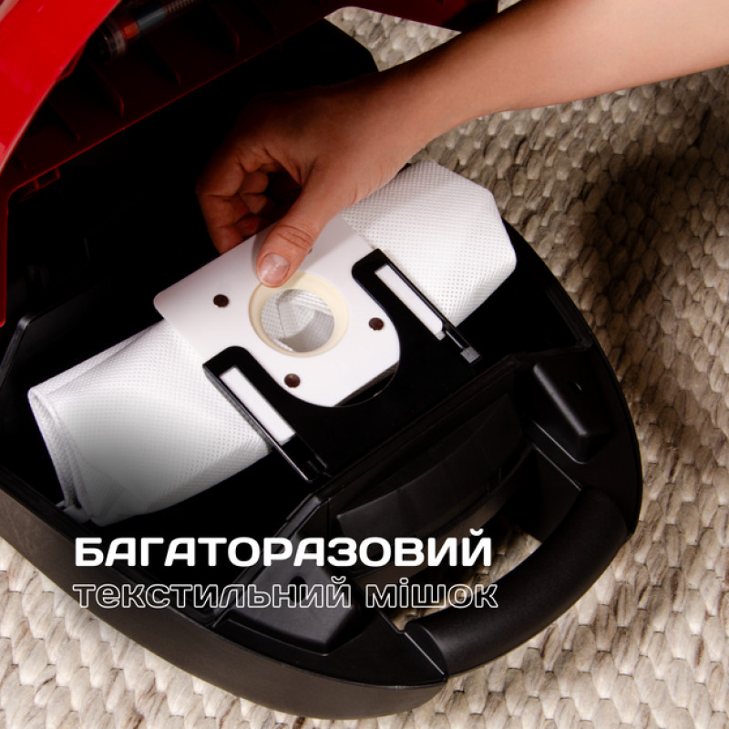 Порохотяг LIBERTON LVC-4301 (мішок)