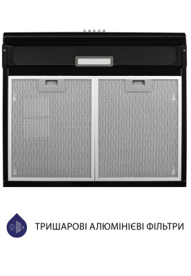 Витяжка Minola HPL 615 BL (плоска)