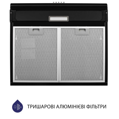 Витяжка Minola HPL 615 BL (плоска)