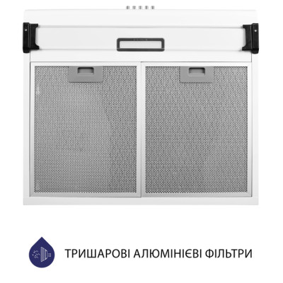 Витяжка Minola HPL 615 WH (плоска)