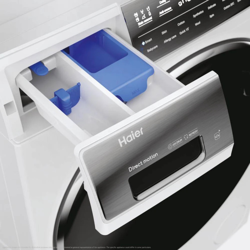 Пральна машина Haier HW90-B14979TU1 (9 кг, прямий привід)