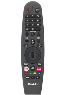 Телевізор AVALON B50MQA800 BLACK (Smart TV,WebOS2.2,QLED,4K)