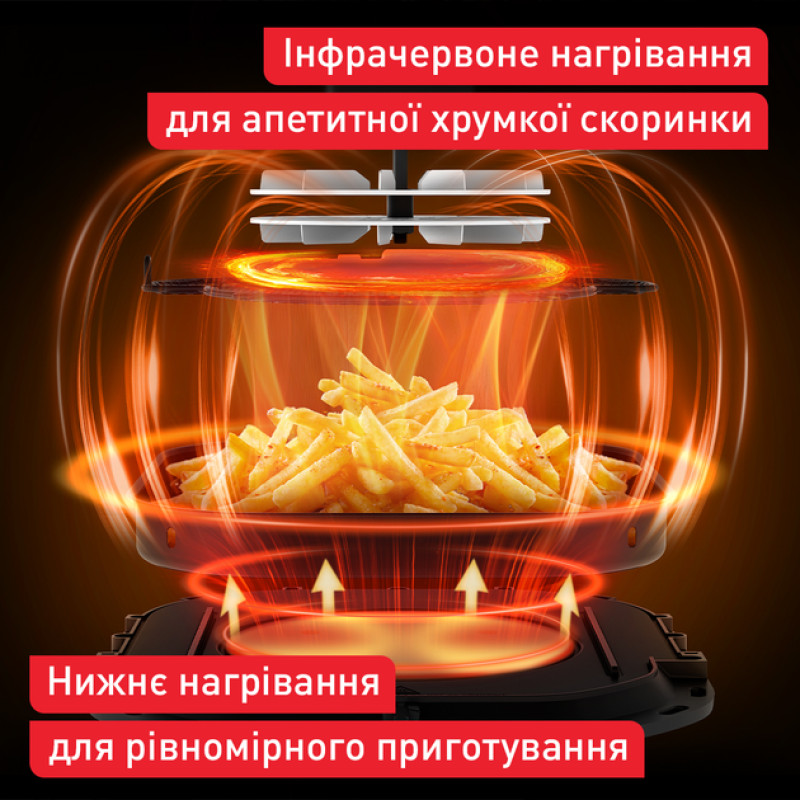 Мультипіч-фритюрниця Tefal EY831GE0 EASY FRY INFRARED (7 л)