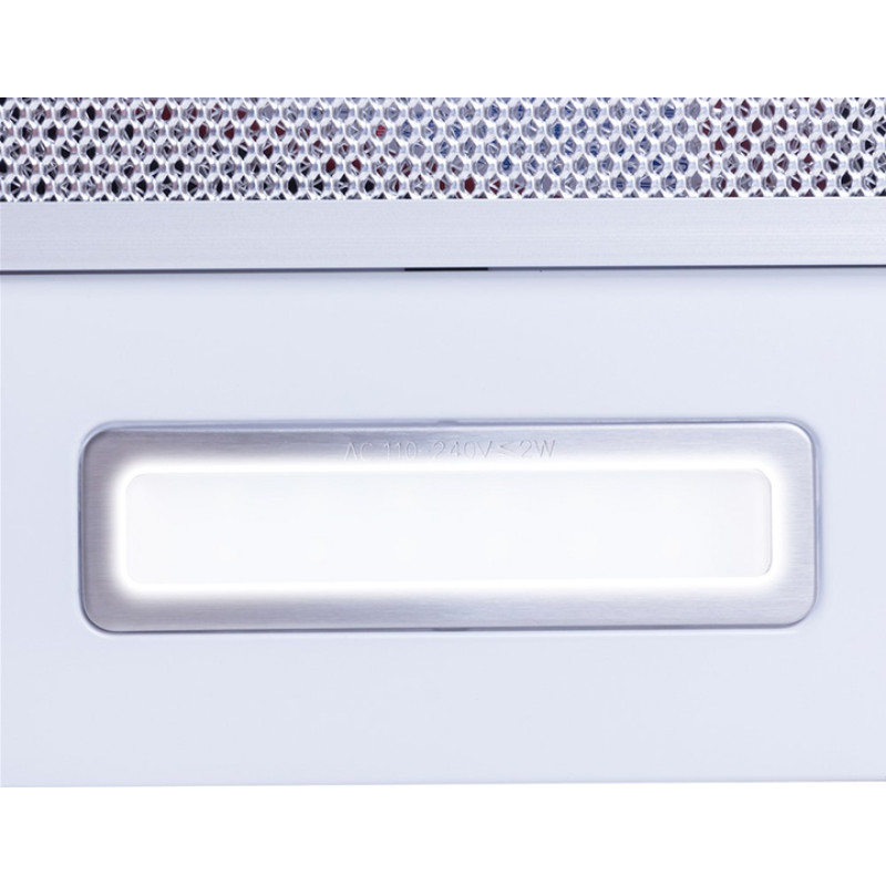 Витяжка Minola HTL 6914 WH 1300 LED (телескопічна) біле скло