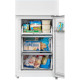 Холодильник MIDEA MDRB470MGF01O (білий, дисплей)