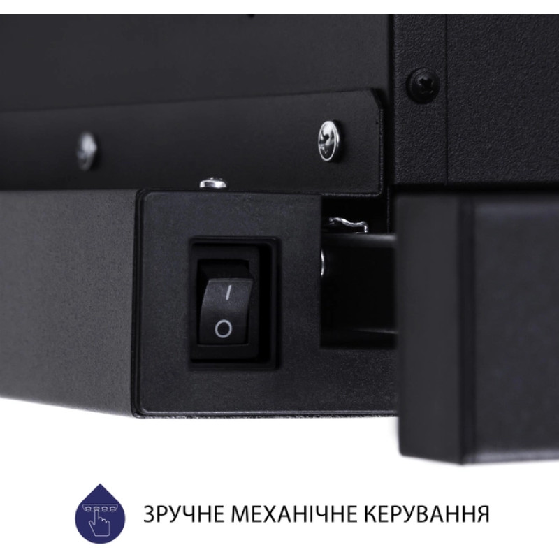 Витяжка Minola HTL 6714 BL 1100 LED (телескопічна)