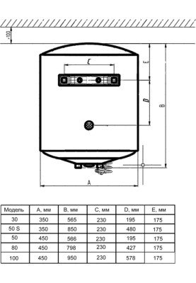 Водонагрівач ARTEL ART-WH-2.0-80 STEEL