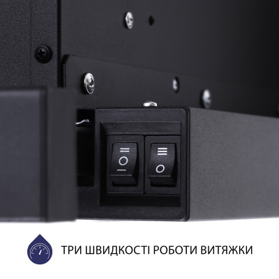 Витяжка Minola HTL 6614 BL 1000 LED (телескопічна)