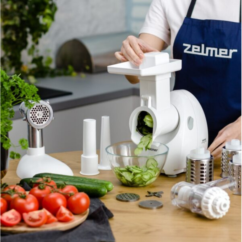М`ясорубка ZELMER ZMM4050B шинковка, томатопрес