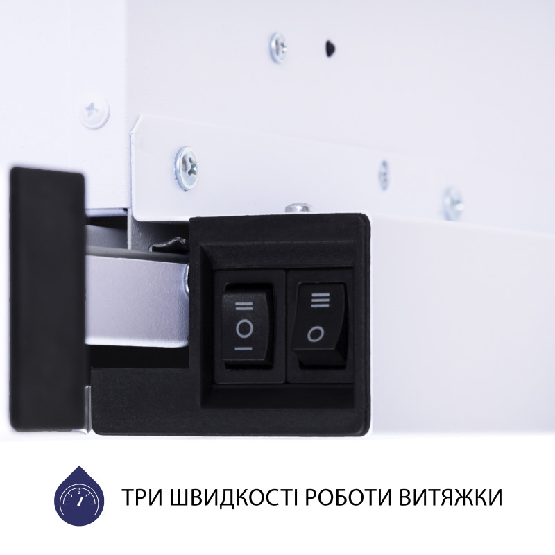 Витяжка Minola HTL 6614 WH 1000 LED (телескопічна)