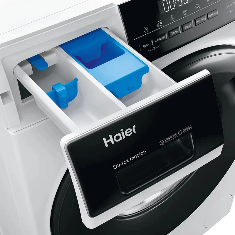 Пральна машина Haier HW80-B14939-S (8 кг, прямий привід)