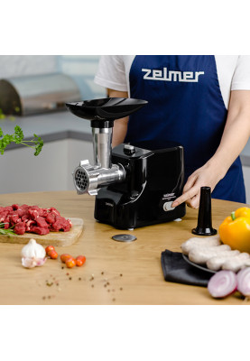 М`ясорубка ZELMER ZMM1525B шинковка