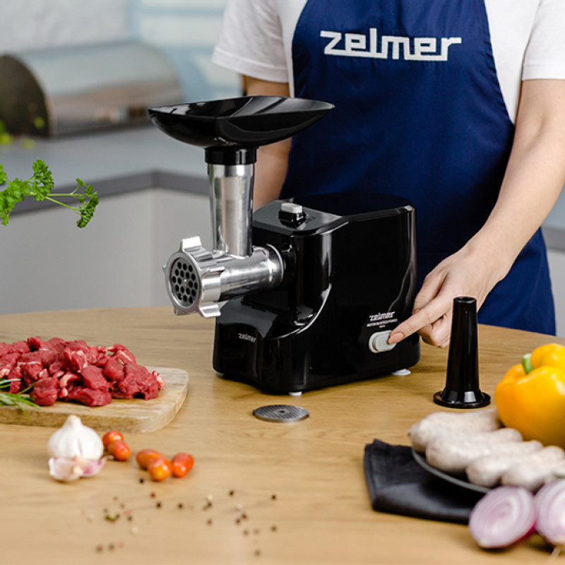М`ясорубка ZELMER ZMM1525B шинковка