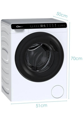 Пральна машина Candy CW50-BP12307-S (компакт-70 см висота, 5 кг)