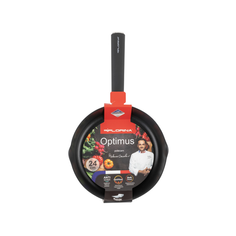 Сковорідка FLORINA 1P6242 OPTIMUS 24см б/кр