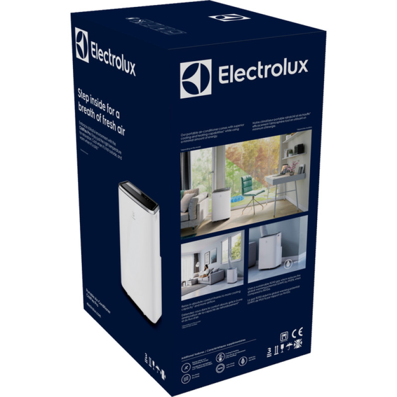 Кондиціонер мобільний Electrolux EXP26U338HW (інвертор, тепло-холод)