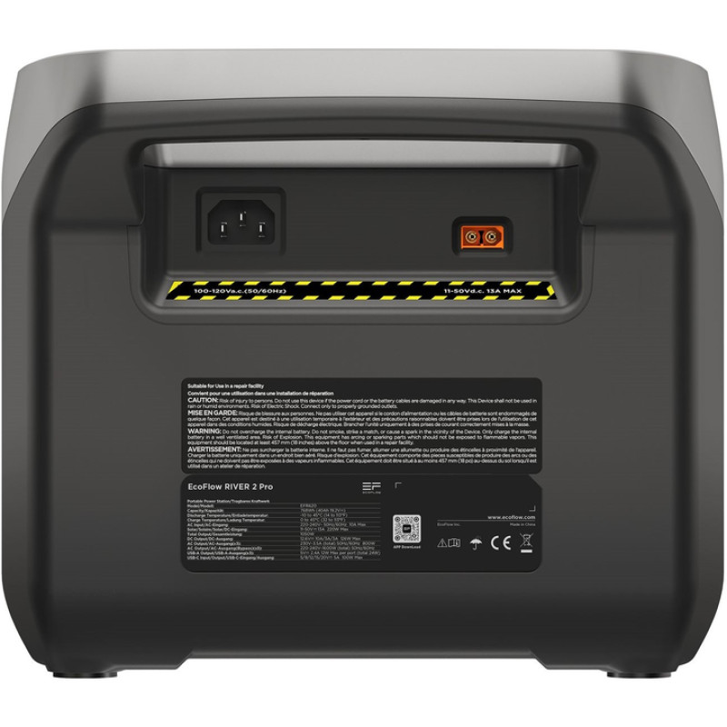 Зарядна станція EcoFlow RIVER 2 Pro 800Вт 768Вт/год (ZMR620-B-EU)
