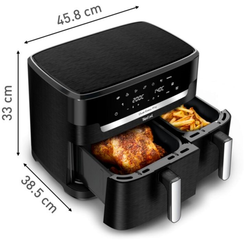 Мультипіч-фритюрниця Tefal EY9428E0 Dual Easy Fry XXL (11л)