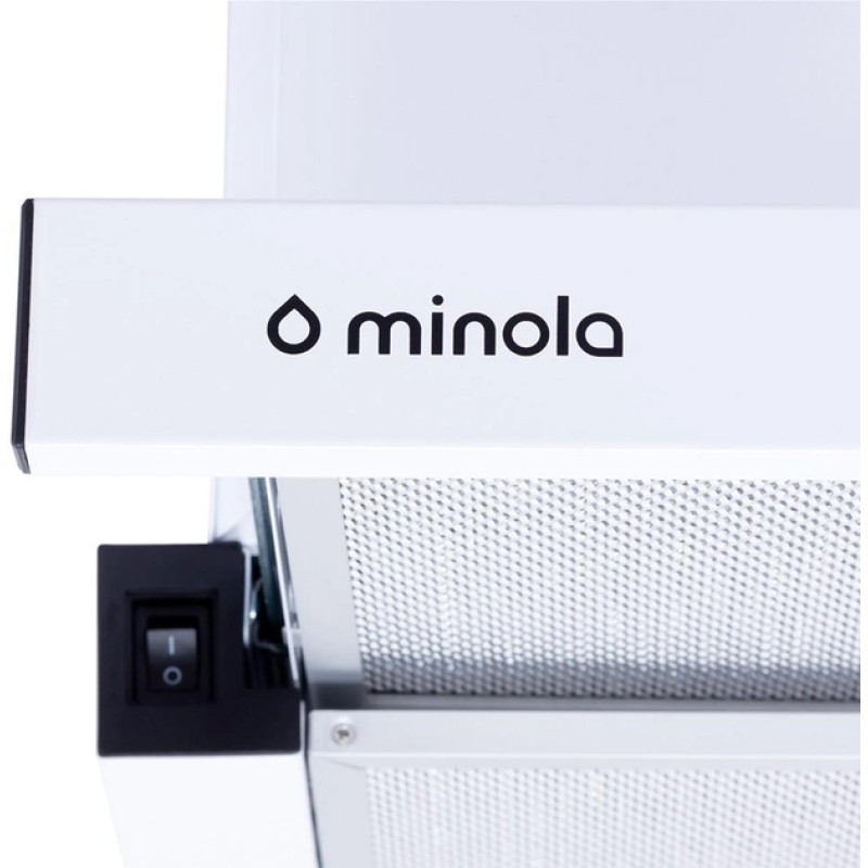 Витяжка Minola HTL 6214 WH 700 LED (телескопічна)